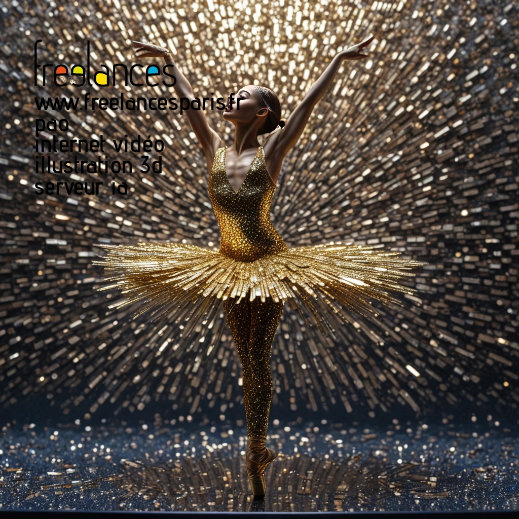 Pao mise en page internet vidéo illustration 3d serveur image IA générative AI freelance paris studio de création magazines C4C8MH40